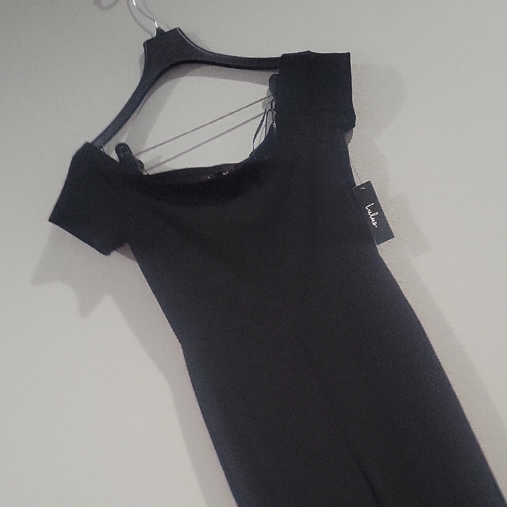 Boatneck Jumpsuit Off-the-Shoulder